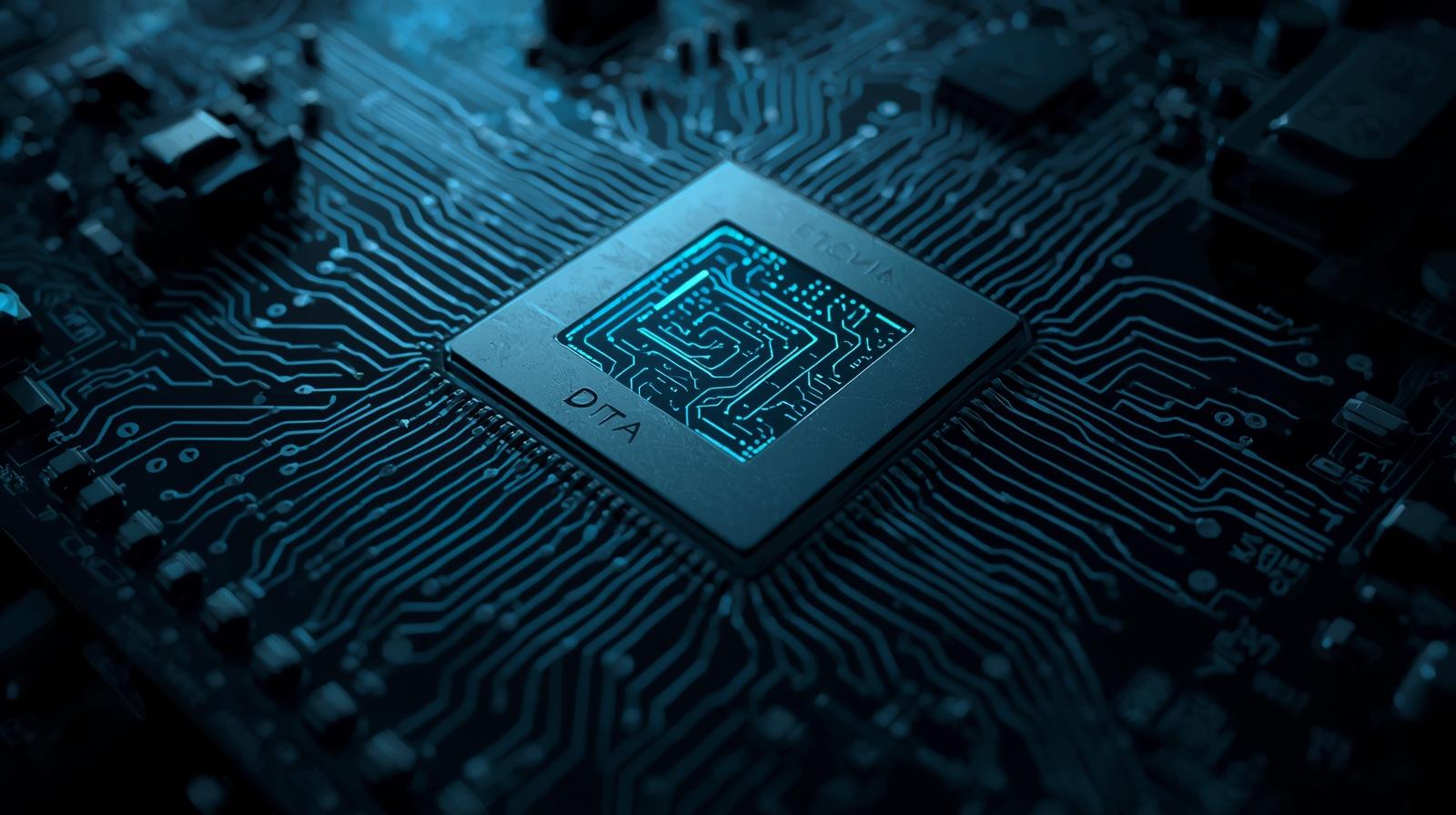 kom met een afbeelding van een computer chip die ik kan gebruiken als featurd image voor mijn blog over data handling code of ethics